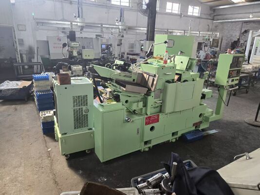 Rectificadora sin centros CNC de alta precisión con husillos hidrostáticos estáticos hidráulicos de alta potencia, sin fricción y sin mantenimiento