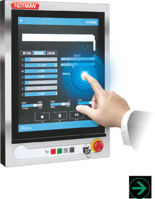 Paso abajo de molienda máquina herramienta de molienda sistema de control H3 auto-desarrollado estable